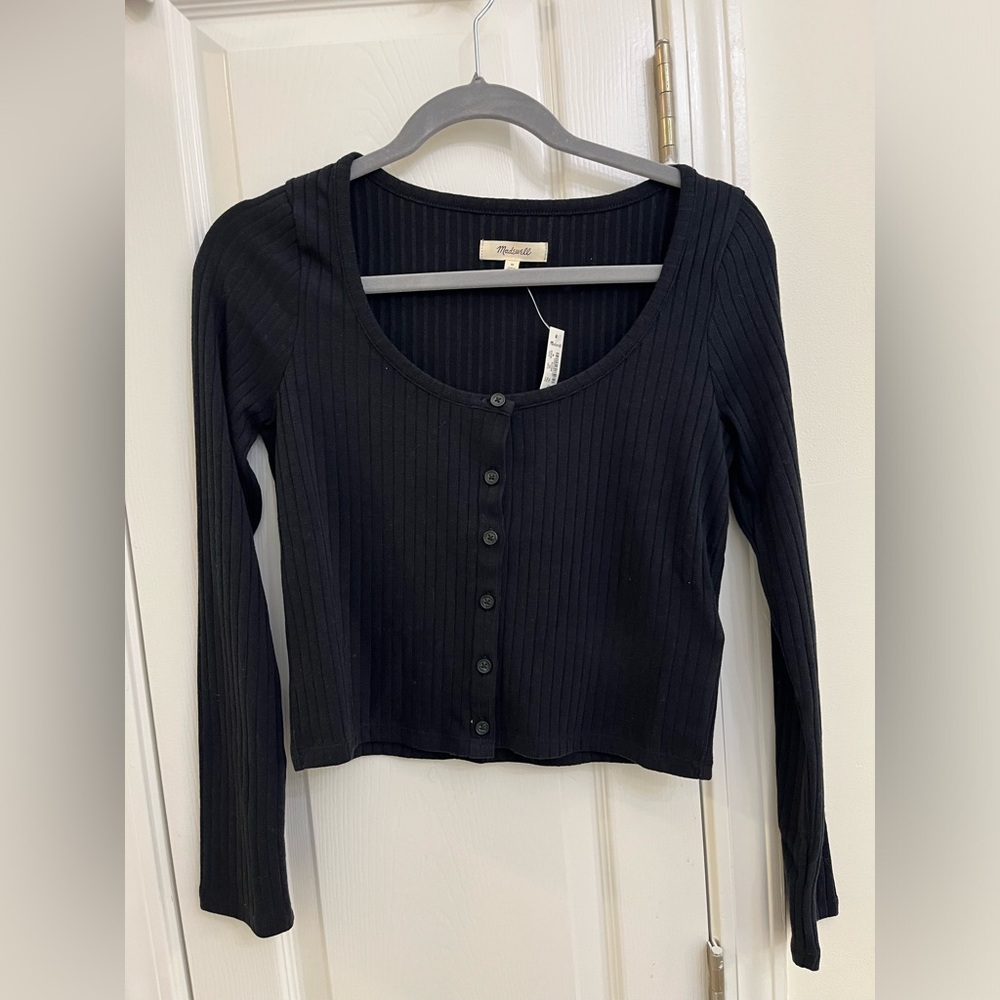 Madewell ribbed cardigan